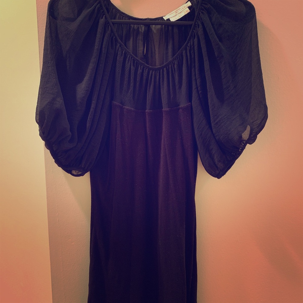 Black Fitted Blouse